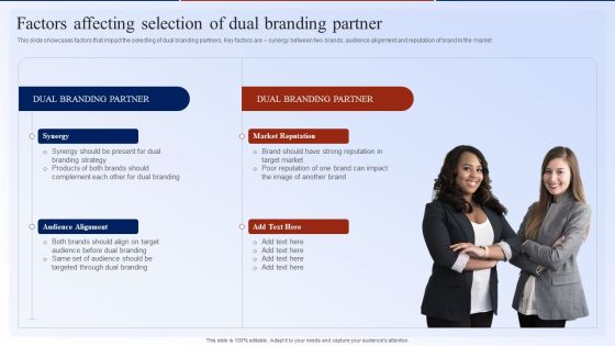 Factors Affecting Selection Of Dual Branding Partner Dual Branding Marketing Campaign Download PDF Factors Affecting Selection Of Dual Branding Partner Dual Branding Marketing Campaign Download PDF