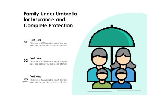 Family Under Umbrella For Insurance And Complete Protection Ppt PowerPoint Presentation Gallery Slides PDF Family Under Umbrella For Insurance And Complete Protection Ppt PowerPoint Presentation Gallery Slides PDF