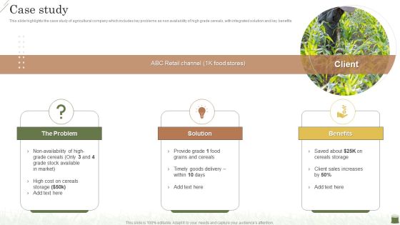 Farming Business Company Profile Case Study Background PDF Farming Business Company Profile Case Study Background PDF