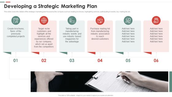 Feasibility Analysis Template Different Projects Developing A Strategic Marketing Plan Guidelines PDF
