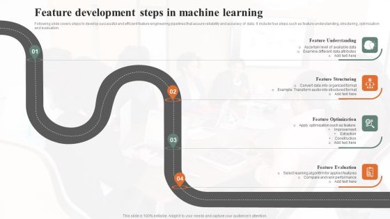 Feature Development Steps In Machine Learning Infographics PDF Feature Development Steps In Machine Learning Infographics PDF
