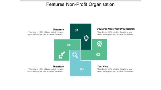 Features Non Profit Organisation Ppt PowerPoint Presentation Infographic Template Clipart Images Cpb Features Non Profit Organisation Ppt PowerPoint Presentation Infographic Template Clipart Images Cpb