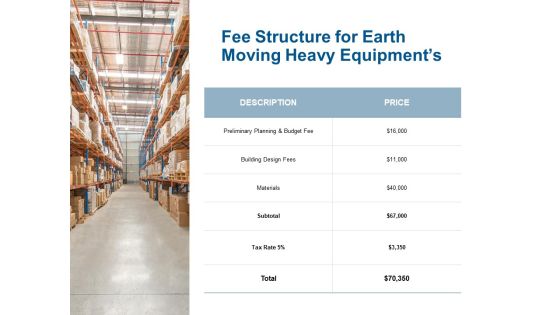 Fee Structure For Earth Moving Heavy Equipments Ppt Powerpoint Presentation Inspiration Graphic Tips Fee Structure For Earth Moving Heavy Equipments Ppt Powerpoint Presentation Inspiration Graphic Tips