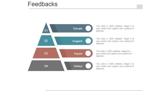 Feedbacks Template 1 Ppt PowerPoint Presentation Deck
