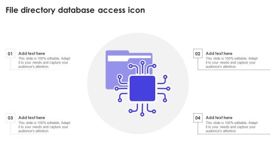 File Directory Database Access Icon Icons PDF