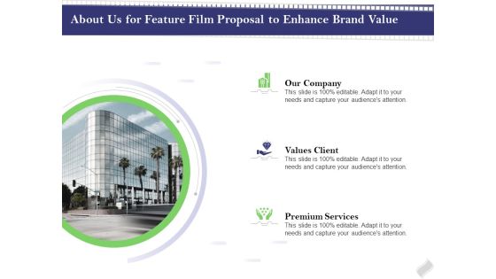 Film Branding Enrichment About Us For Feature Film Proposal To Enhance Brand Value Pictures PDF Film Branding Enrichment About Us For Feature Film Proposal To Enhance Brand Value Pictures PDF