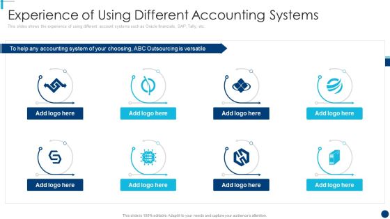 Finance And Accountancy BPO Experience Of Using Different Accounting Systems Brochure PDF Finance And Accountancy BPO Experience Of Using Different Accounting Systems Brochure PDF