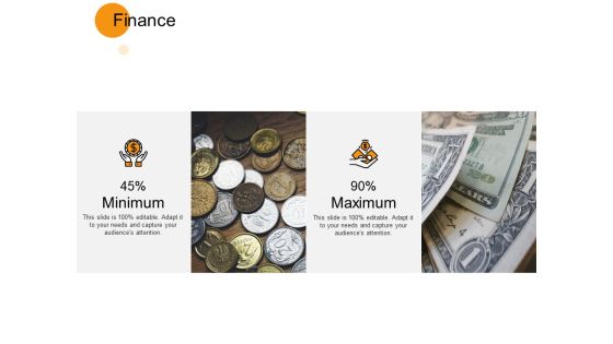 Finance Minimum Maximum Ppt PowerPoint Presentation Infographic Template Template