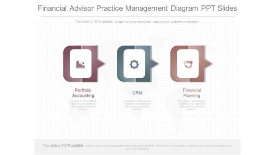 Financial Advisor Practice Management Diagram Ppt Slides Financial Advisor Practice Management Diagram Ppt Slides
