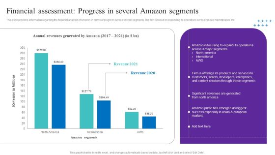 Financial Assessment Progress In Several Amazon Segments Brochure PDF