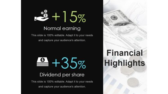 Financial Highlights Ppt Powerpoint Presentation Model Outfit Financial Highlights Ppt Powerpoint Presentation Model Outfit