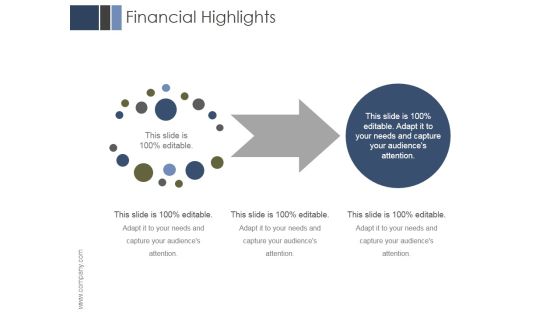 Financial Highlights Ppt PowerPoint Presentation Outline Financial Highlights Ppt PowerPoint Presentation Outline