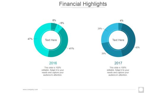 Financial Highlights Template 1 Ppt PowerPoint Presentation Summary Infographics Financial Highlights Template 1 Ppt PowerPoint Presentation Summary Infographics