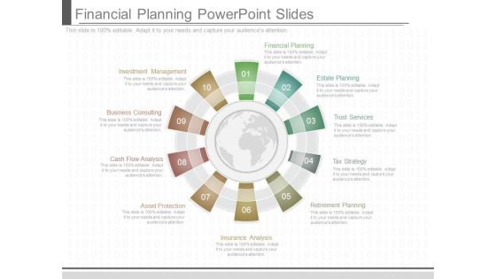 Financial Planning Powerpoint Slides