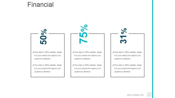 Financial Ppt PowerPoint Presentation Summary Influencers