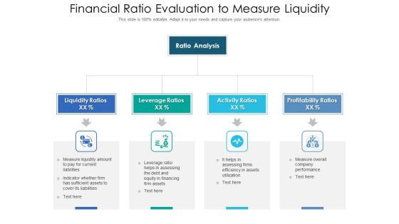 Financial Ratio Evaluation To Measure Liquidity Ppt PowerPoint Presentation Gallery Maker PDF Financial Ratio Evaluation To Measure Liquidity Ppt PowerPoint Presentation Gallery Maker PDF