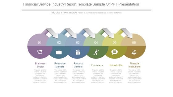 Financial Service Industry Report Template Sample Of Ppt Presentation Financial Service Industry Report Template Sample Of Ppt Presentation