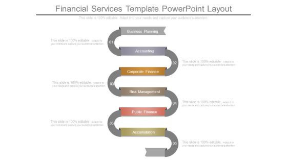 Financial Services Template Powerpoint Layout Financial Services Template Powerpoint Layout