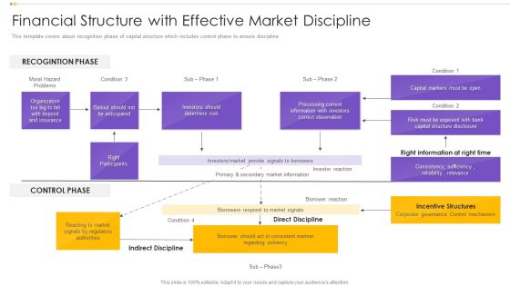 Financial Structure With Effective Market Discipline Template PDF Financial Structure With Effective Market Discipline Template PDF