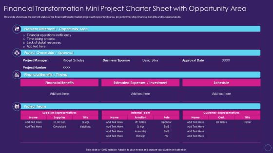 Financial Transformation Mini Project Digital Transformation Toolkit Accounting Finance Microsoft PDF