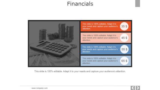 Financials Ppt PowerPoint Presentation Layouts Topics Financials Ppt PowerPoint Presentation Layouts Topics