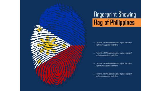 Fingerprint Showing Flag Of Philippines Ppt PowerPoint Presentation Summary Slide Download PDF Fingerprint Showing Flag Of Philippines Ppt PowerPoint Presentation Summary Slide Download PDF
