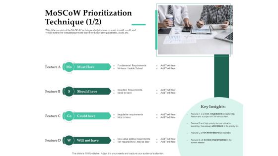 Firm Project Prioritization And Selection Moscow Prioritization Technique Adding Background PDF
