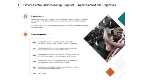 Fitness Centre Business Setup Proposal Project Context And Objectives Ppt Inspiration Templates PDF Fitness Centre Business Setup Proposal Project Context And Objectives Ppt Inspiration Templates PDF