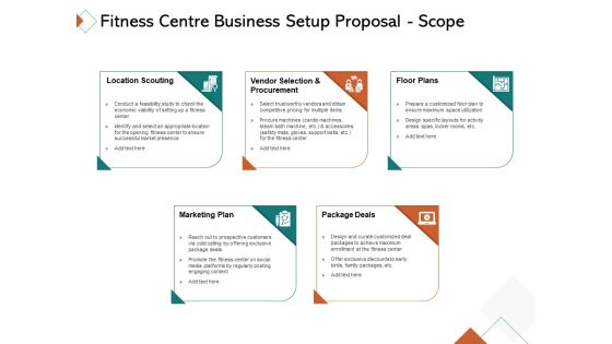 Fitness Centre Business Setup Proposal Scope Ppt Infographics Good PDF Fitness Centre Business Setup Proposal Scope Ppt Infographics Good PDF