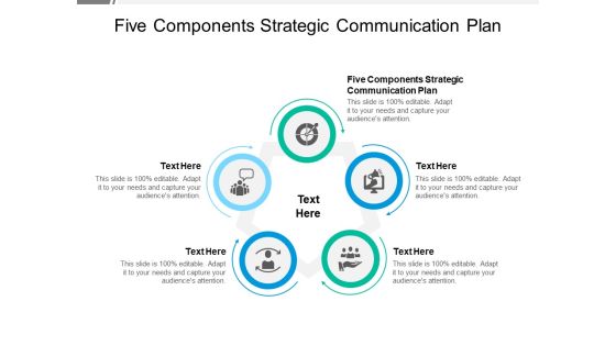 Five Components Strategic Communication Plan Ppt PowerPoint Presentation Pictures Design Templates Cpb Five Components Strategic Communication Plan Ppt PowerPoint Presentation Pictures Design Templates Cpb
