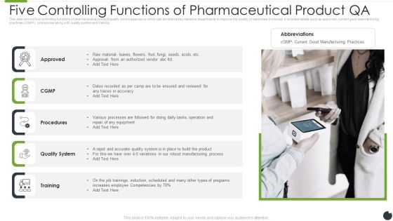 Five Controlling Functions Of Pharmaceutical Product QA Rules PDF Five Controlling Functions Of Pharmaceutical Product QA Rules PDF