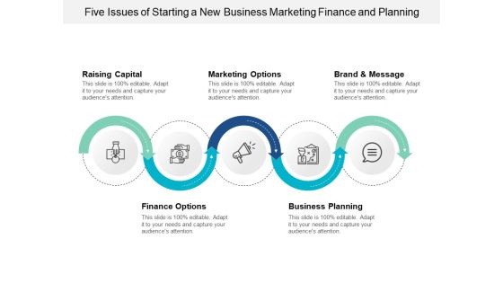 Five Issues Of Starting A New Business Marketing Finance And Planning Ppt PowerPoint Presentation Gallery Design Inspiration Five Issues Of Starting A New Business Marketing Finance And Planning Ppt PowerPoint Presentation Gallery Design Inspiration