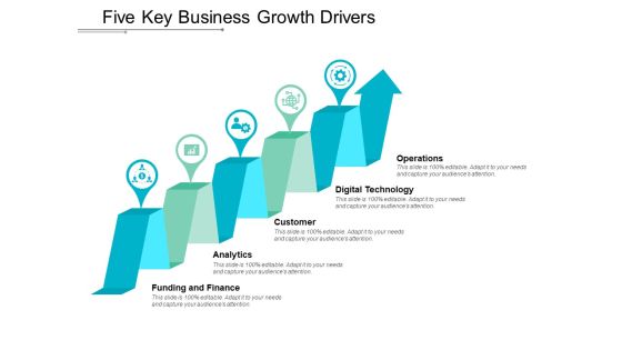 Five Key Business Growth Drivers Ppt Powerpoint Presentation Portfolio Topics Five Key Business Growth Drivers Ppt Powerpoint Presentation Portfolio Topics