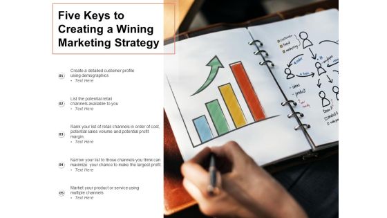 Five Keys To Creating A Wining Marketing Strategy Ppt PowerPoint Presentation Show Format Ideas
