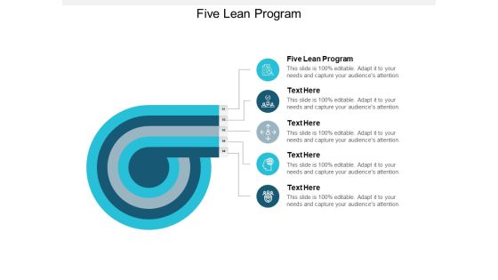 Five Lean Program Ppt PowerPoint Presentation Icon Guide Cpb Five Lean Program Ppt PowerPoint Presentation Icon Guide Cpb