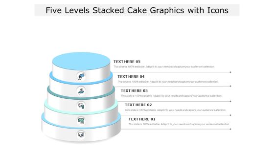 Five Levels Stacked Cake Graphics With Icons Ppt PowerPoint Presentation Gallery Images PDF Five Levels Stacked Cake Graphics With Icons Ppt PowerPoint Presentation Gallery Images PDF