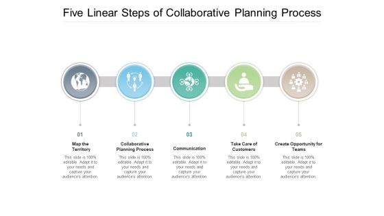 Five Linear Steps Of Collaborative Planning Process Ppt PowerPoint Presentation Model Rules Five Linear Steps Of Collaborative Planning Process Ppt PowerPoint Presentation Model Rules