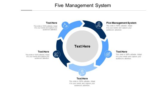 Five Management System Ppt PowerPoint Presentation Infographics Backgrounds Cpb Five Management System Ppt PowerPoint Presentation Infographics Backgrounds Cpb