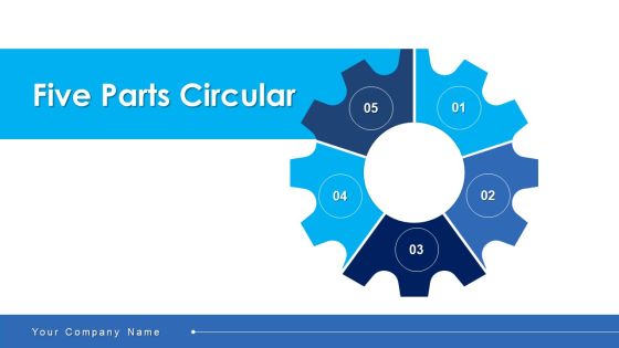 Five Parts Circular Innovative Operations Ppt PowerPoint Presentation Complete Deck With Slides