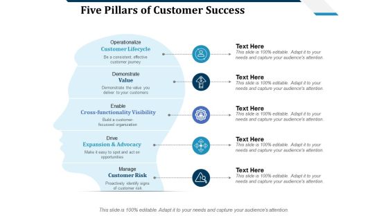 Five Pillars Of Customer Success Ppt PowerPoint Presentation Infographic Template Example Five Pillars Of Customer Success Ppt PowerPoint Presentation Infographic Template Example