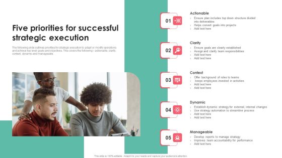 Five Priorities For Successful Strategic Execution Introduction PDF Five Priorities For Successful Strategic Execution Introduction PDF