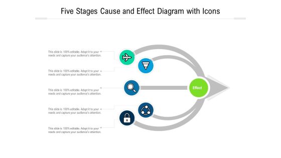 Five Stages Cause And Effect Diagram With Icons Ppt PowerPoint Presentation Infographics Slide Portrait PDF Five Stages Cause And Effect Diagram With Icons Ppt PowerPoint Presentation Infographics Slide Portrait PDF