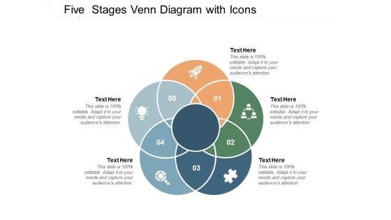 Five Stages Venn Diagram With Icons Ppt PowerPoint Presentation Professional Microsoft Five Stages Venn Diagram With Icons Ppt PowerPoint Presentation Professional Microsoft