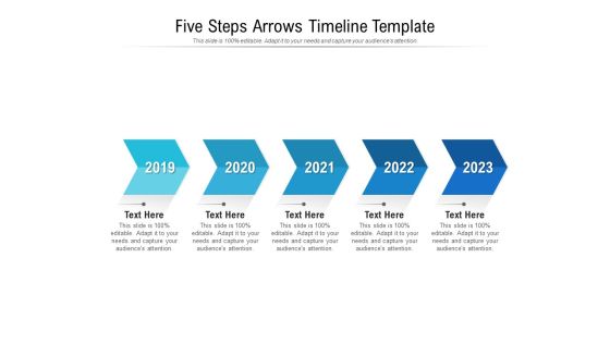 Five Steps Arrows Timeline Template Ppt PowerPoint Presentation Ideas Layout Ideas Five Steps Arrows Timeline Template Ppt PowerPoint Presentation Ideas Layout Ideas