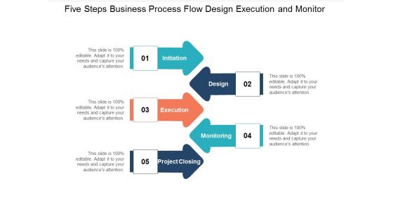 Five Steps Business Process Flow Design Execution And Monitor Ppt Powerpoint Presentation Outline Picture Five Steps Business Process Flow Design Execution And Monitor Ppt Powerpoint Presentation Outline Picture