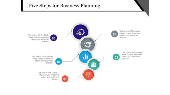 Five Steps For Business Planning Ppt PowerPoint Presentation Show Slide Download Five Steps For Business Planning Ppt PowerPoint Presentation Show Slide Download