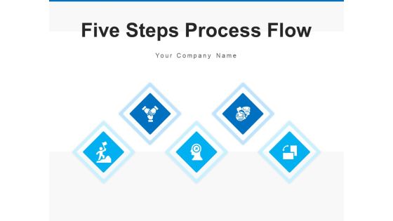 Five Steps Process Flow Development Inventory Ppt PowerPoint Presentation Complete Deck
