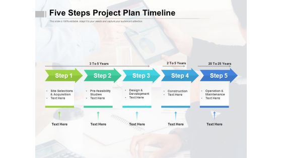 Five Steps Project Plan Timeline Ppt PowerPoint Presentation Show Rules Five Steps Project Plan Timeline Ppt PowerPoint Presentation Show Rules