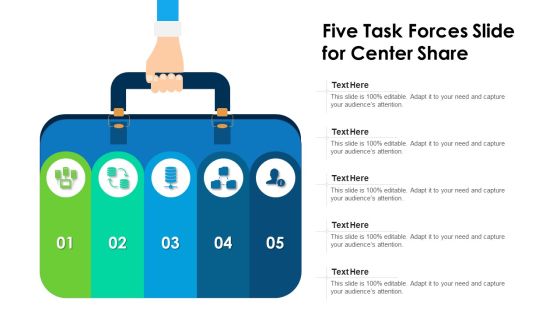 Five Task Forces Slide For Center Share Structure PDF Five Task Forces Slide For Center Share Structure PDF