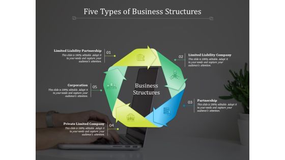 Five Types Of Business Structures Ppt PowerPoint Presentation Ideas Skills Five Types Of Business Structures Ppt PowerPoint Presentation Ideas Skills